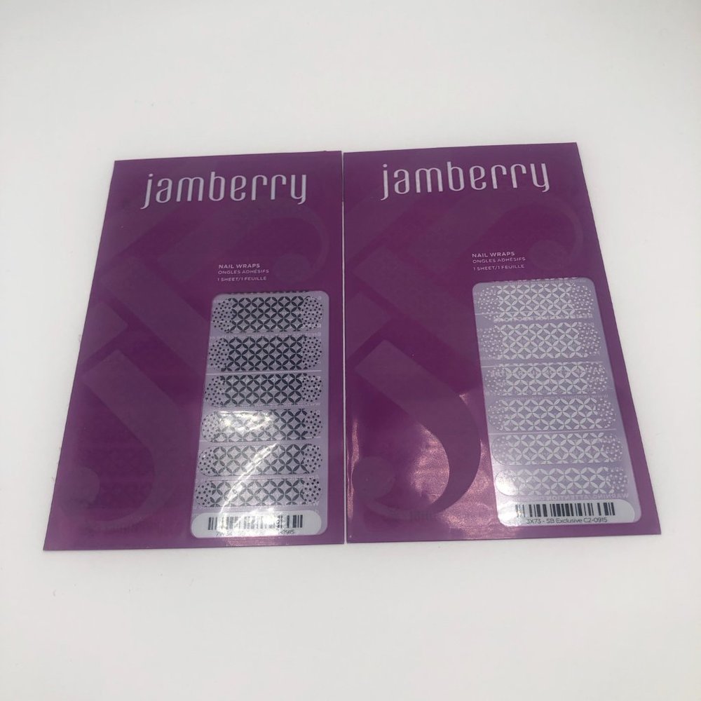 Jamberry, Clear Sept 2015 Stylebox Set, NWT